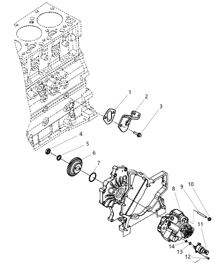 2007 Dodge Ram 3500 Fuel Injection Pump Diagram