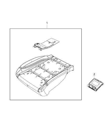 2019 Ram 1500 Modules, Air Bag And Occupant Classification Diagram