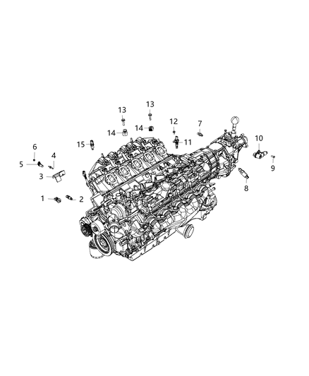 2016 Dodge Viper Switches - Powertrain Diagram