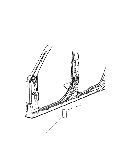 2008 Chrysler Pacifica Front Doors Diagram