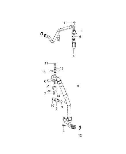 2015 Ram 2500 EGR Cooling System Diagram 2