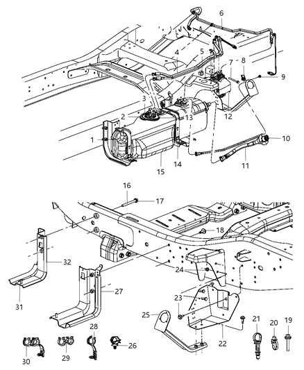 2011 Ram 4500 Diesel Exhaust Fluid System Diagram