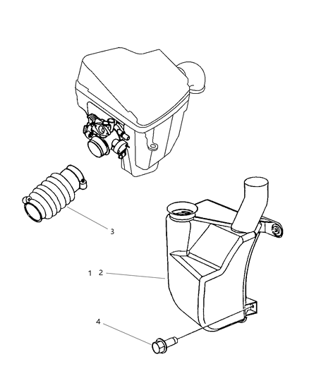 2001 Dodge Neon Air Intake Diagram