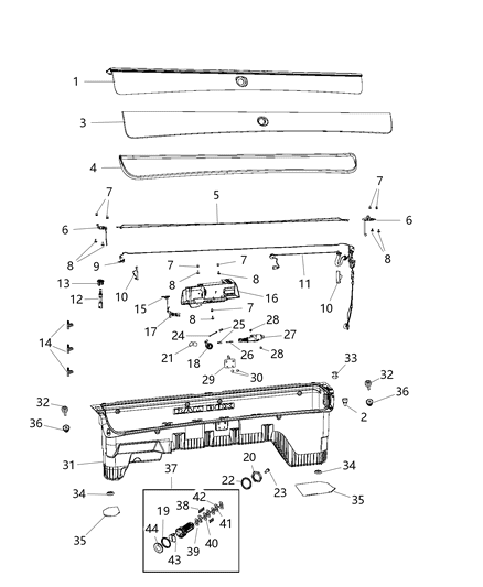 2015 Ram 1500 Ram Box Diagram