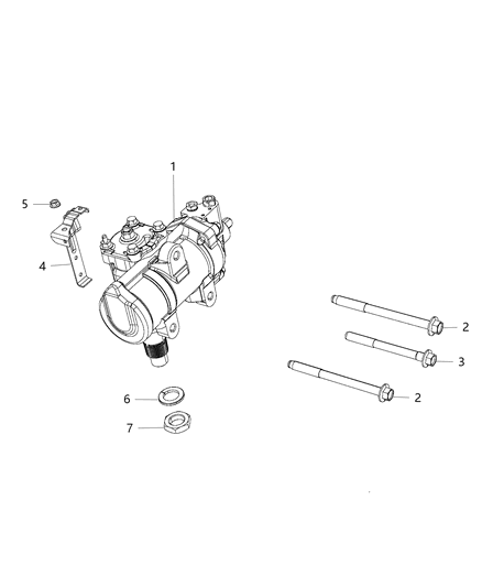 2018 Ram 2500 Steering Gear Box Diagram