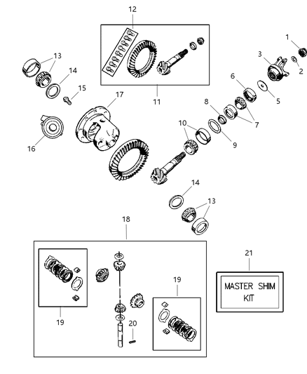 2000 Jeep Grand Cherokee Differential Diagram 1