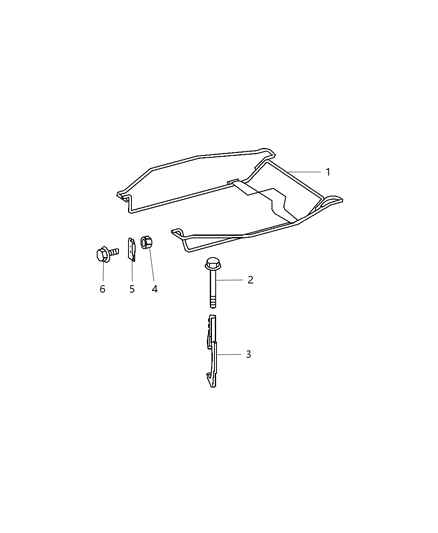 2007 Dodge Sprinter 3500 Spare Tire Carrier Diagram