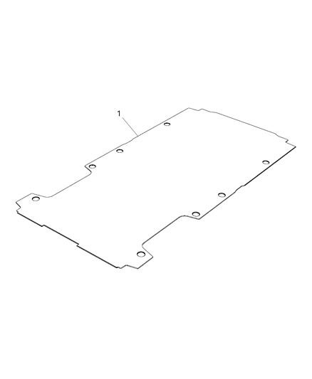 2019 Ram ProMaster 3500 Load FLOO Diagram for 5LF80LAHAB