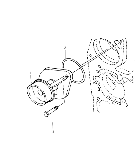 1998 Dodge Ram 1500 Regular Cab Water Pump Diagram 3
