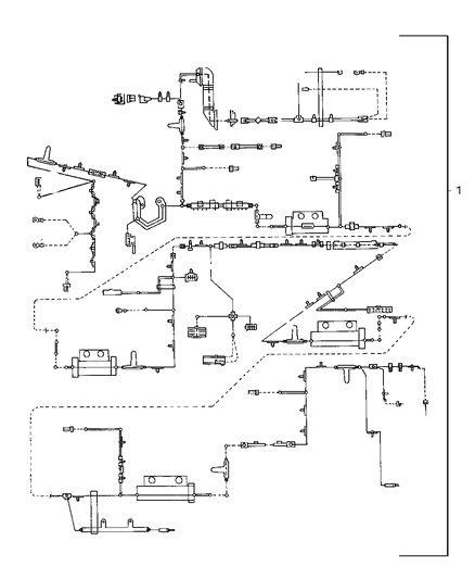1998 Chrysler Sebring Convertible Wiring - Body & Accessories Diagram