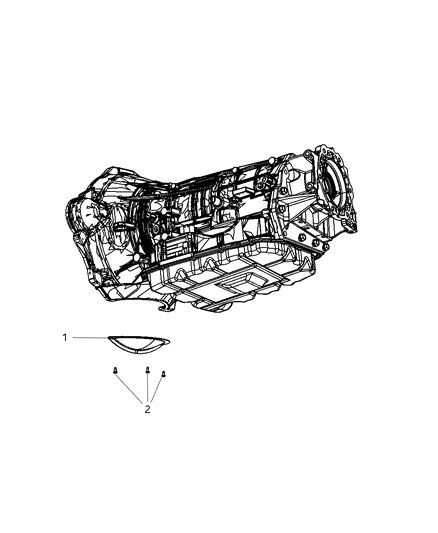 2009 Dodge Ram 3500 Pickup Mounting Covers And Shields Diagram