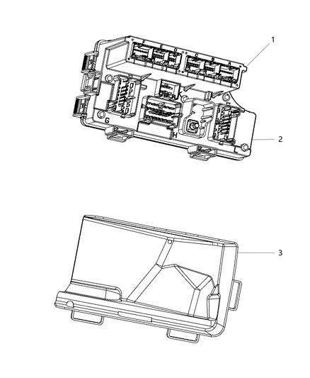 2011 Dodge Avenger Power Distribution Center Diagram