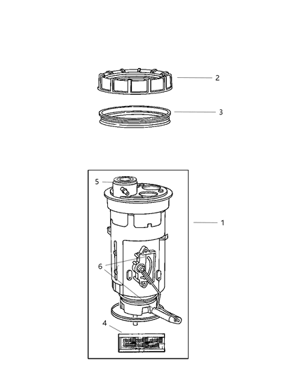 2003 Dodge Ram 3500 Fuel Module Diagram