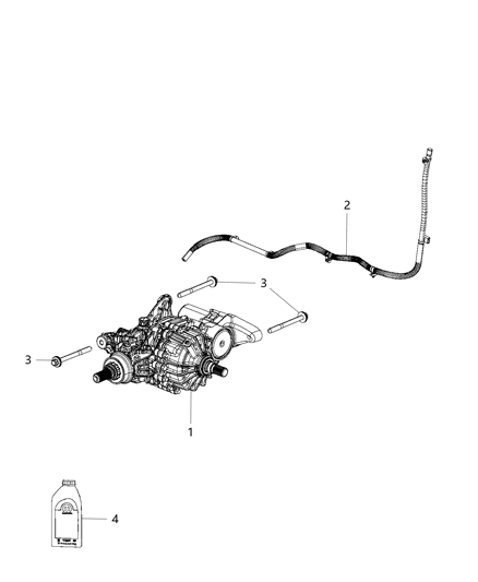 2019 Jeep Compass Axle Assembly Diagram