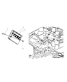 Diagram for 2005 Jeep Grand Cherokee Engine Control Module - R6044517AE