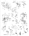 Diagram for 1996 Dodge Neon Back Up Light Switch - 4864775