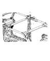 Diagram for 2011 Jeep Wrangler Antenna Cable - 5064159AG