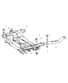 Diagram for 2007 Dodge Sprinter 3500 Axle Beam - 68012159AA