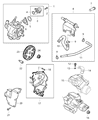 Diagram for Jeep Cherokee Fuel Pressure Regulator - 68093398AA