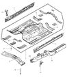Diagram for Jeep Liberty Axle Beam - 56052087AB