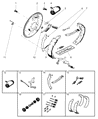 Diagram for 1995 Dodge Ram 3500 Wheel Cylinder - 4761603