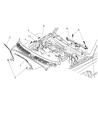 Diagram for Dodge Durango Wiper Arm - 55154854AB