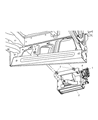 Diagram for Jeep Commander Vapor Canister - 4891762AA
