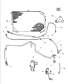 Diagram for 2001 Dodge Viper A/C Hose - 5264924AA