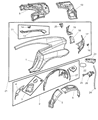 Diagram for 2008 Chrysler Crossfire Door Latch Assembly - 5102812AA