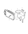 Diagram for 2004 Chrysler Concorde Engine Control Module - 4896500AB