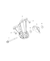 Diagram for Ram 1500 Engine Mount Bracket - 68248785AB