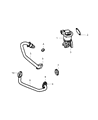 Diagram for 2010 Dodge Charger EGR Valve - 4593892AA