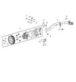 Diagram for Chrysler Sebring Water Pump Gasket - 68046028AA