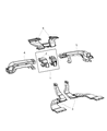 Diagram for 2018 Dodge Grand Caravan Air Duct - 68109869AB