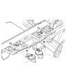 Diagram for 2007 Chrysler 300 Horn - 5026213AA