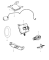 Diagram for 2013 Jeep Grand Cherokee Car Key - 56046733AD