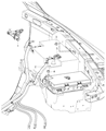 Diagram for Ram Battery Terminal - 68349032AA