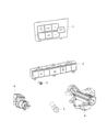 Diagram for Ram Ignition Switch - 68169676AB