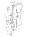 Diagram for 2000 Dodge Ram Van Door Latch Assembly - 55359158AC