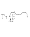 Diagram for 2011 Jeep Liberty Sway Bar Bracket - 52090271AB