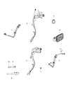 Diagram for 2017 Jeep Grand Cherokee Fuel Filler Neck - 68250911AD