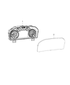 Diagram for 2018 Ram 2500 Instrument Cluster - 68340647AB