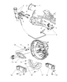Diagram for Dodge Clutch Master Cylinder - 52110496AA