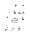 Diagram for 2019 Ram 3500 Car Key - 68374993AB