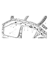 Diagram for 2008 Chrysler 300 Air Bag - 52029421AC