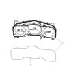 Diagram for 2008 Jeep Liberty Instrument Cluster - 5172033AD