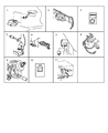 Diagram for 2001 Dodge Ram 1500 Headlight Switch - 56021676AE