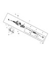 Diagram for Chrysler Voyager Drag Link - 68318140AA