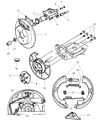 Diagram for Dodge Caravan Brake Caliper Piston - 4882581