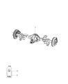 Diagram for 2022 Ram 1500 Axle Shaft - 68306200AM